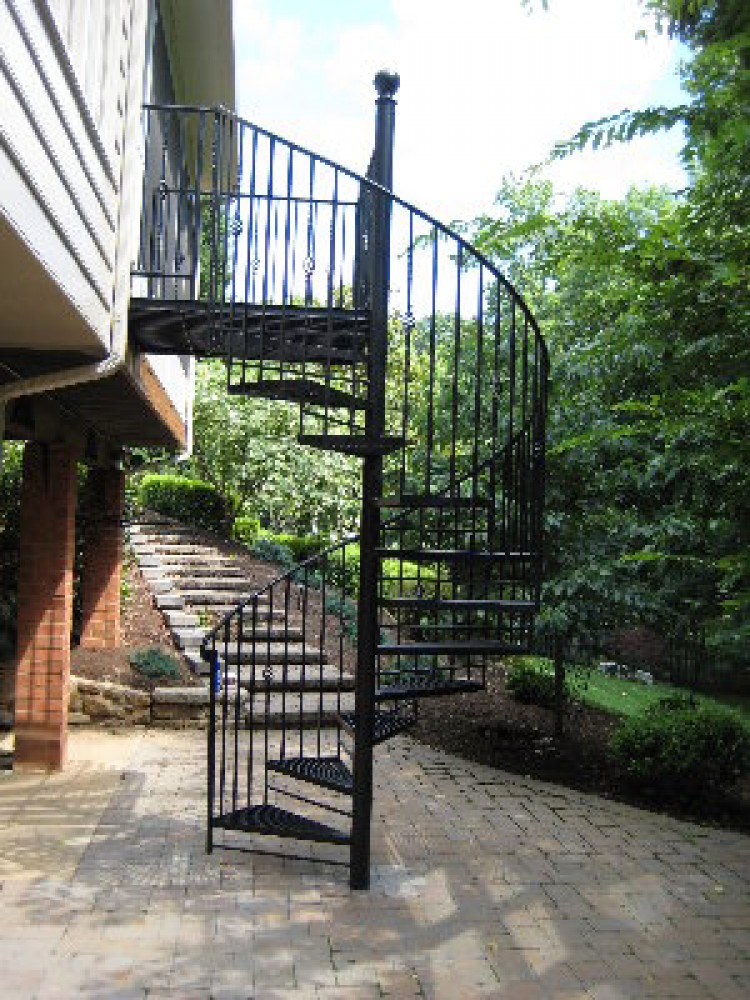 Photo By Appalachian Ironworks Of Virginia. Spiral Staircase