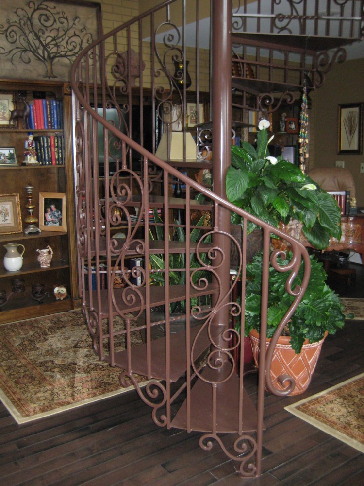 Photo By Appalachian Ironworks Of Virginia. Spiral Staircase