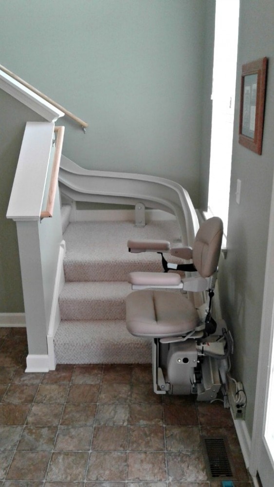 Photo By Extended Home Living Services (EHLS) & To The Top Home Elevators. Stairlifts