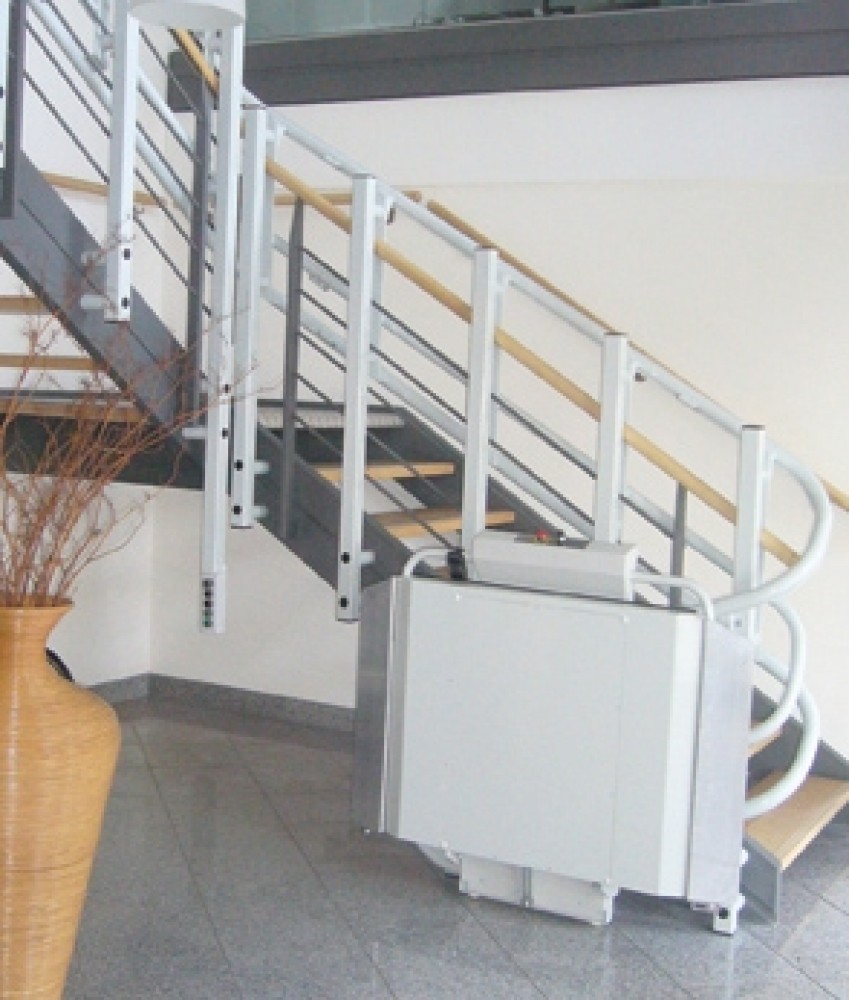 Photo By Extended Home Living Services (EHLS) & To The Top Home Elevators. Inclined Platform Lifts