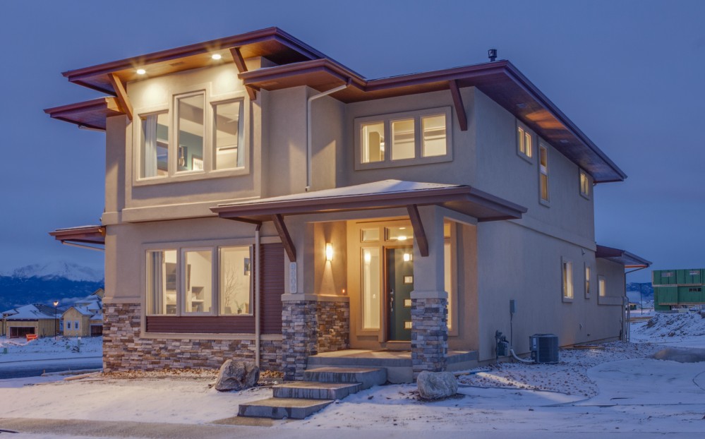 Photo By Vanguard Homes. Canton Model In Daybreak At Wolf Ranch