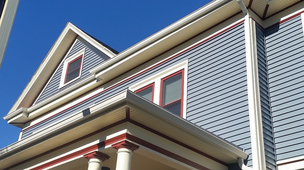 Photo By Care Free Homes Inc.. Mastic Vinyl Siding And Harvey Windows On Historic Home In New Bedford, MA