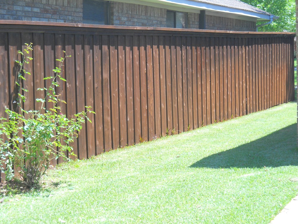 Photo By Fresh Coat Painters Of Denton. Fence & Deck Staining 