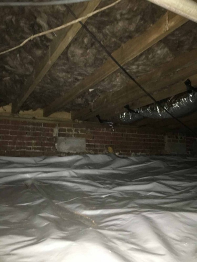 Photo By Carolina Water Damage Restoration. Crawlspace Water Damage Restoration In 