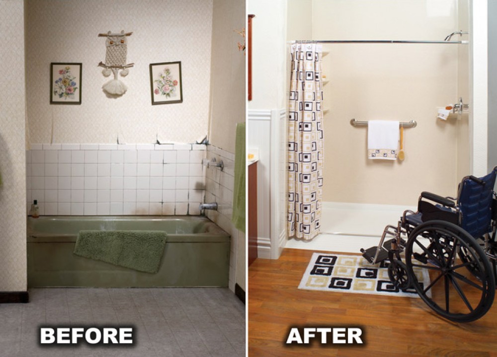 Photo By BathWraps. Before And After