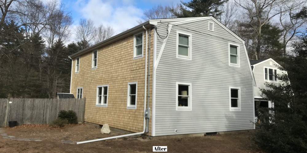 Photo By Beantown Home Improvements. New Cedar Clapboard And Shingle Siding In Norwell