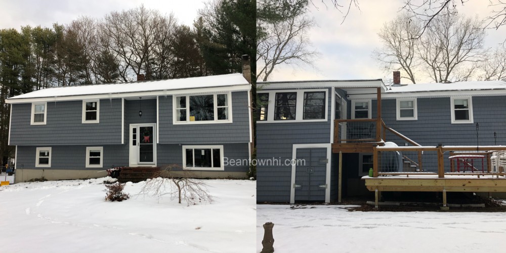 Photo By Beantown Home Improvements. New Windows & Vinyl Siding In Raynham