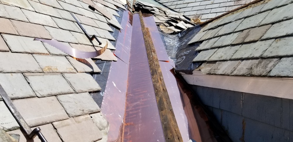 Photo By Historical Slate Roofing Co. Copper