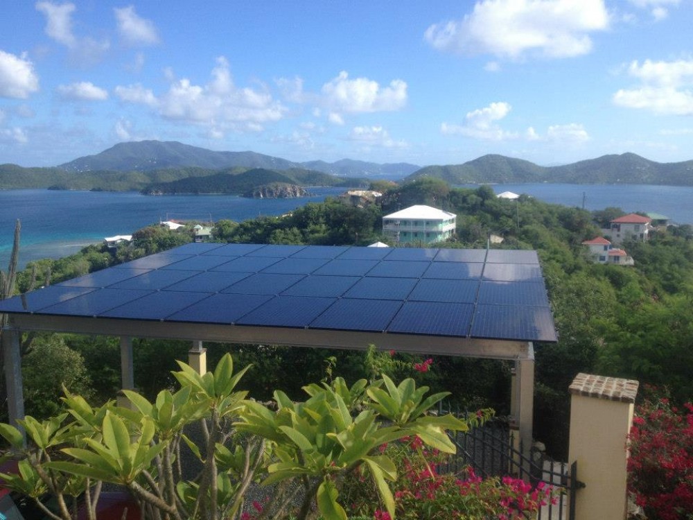 Photo By Caribbean Solar Company LLC. Caribbean Solar