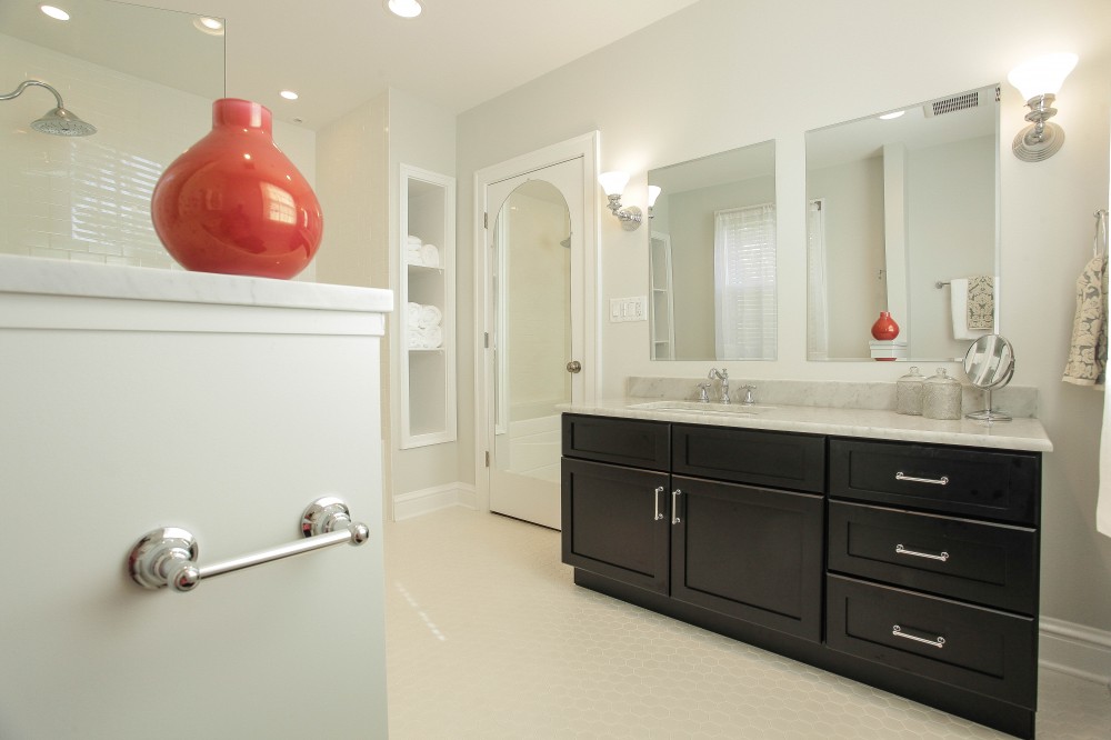 Photo By Katlia Construction. Master Bath Remodel