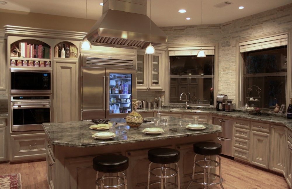 Photo By Gryphon Builders. Open Kitchen Remodel