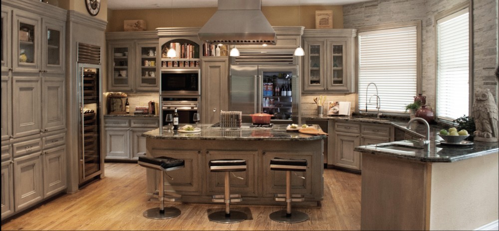 Photo By Gryphon Builders. Open Kitchen Remodel