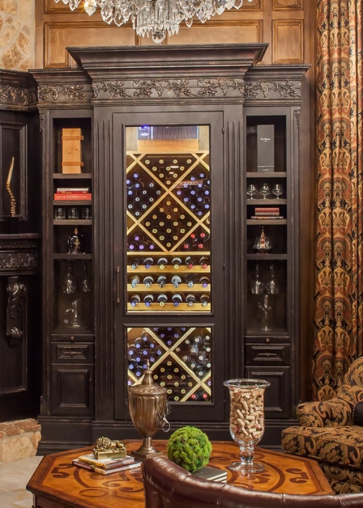 Photo By Gryphon Builders. Wine Room Remodel