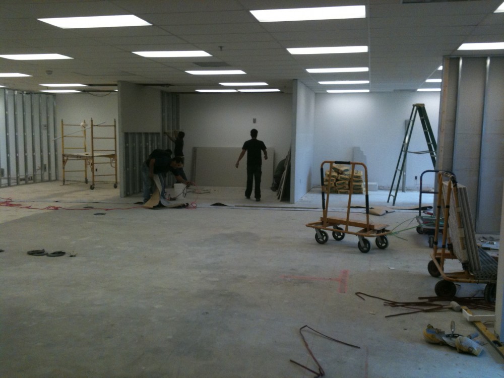 Photo By Gold Coast Contractors, Inc.. Current Office Project