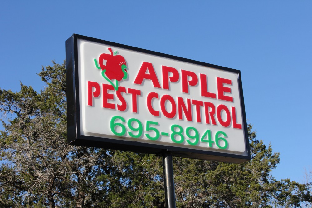 Photo By Apple Pest Control. Apple Sign