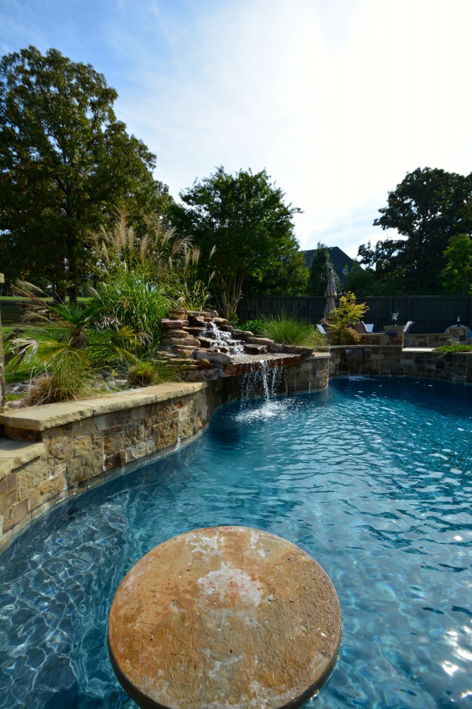Photo By Parrot Bay Pools. West Little Rock Project