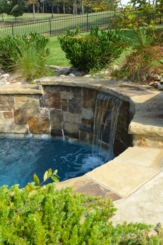 Photo By Parrot Bay Pools. West Little Rock Project