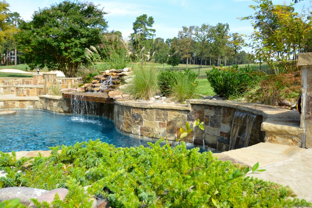 Photo By Parrot Bay Pools. West Little Rock Project