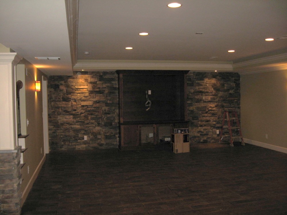 Photo By Designing Home Inc.. Basement