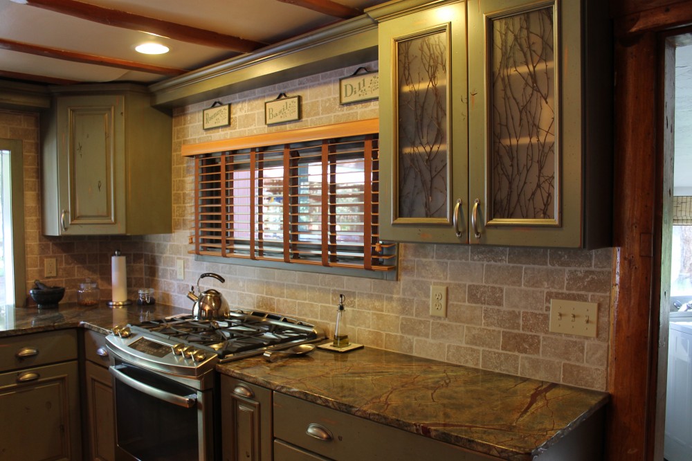 Photo By Blue Mountain Kitchens. Earth Inspired Rustic Kitchen Remodel