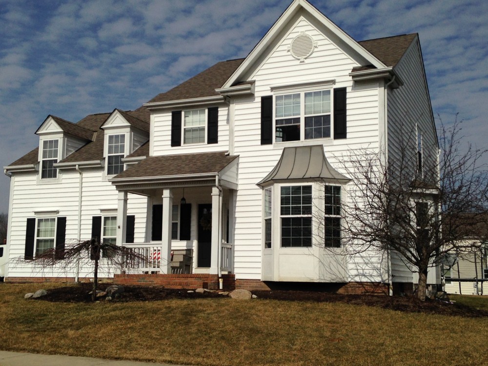 Photo By Ohio Exteriors. Williamsport Siding With 3 New Windows