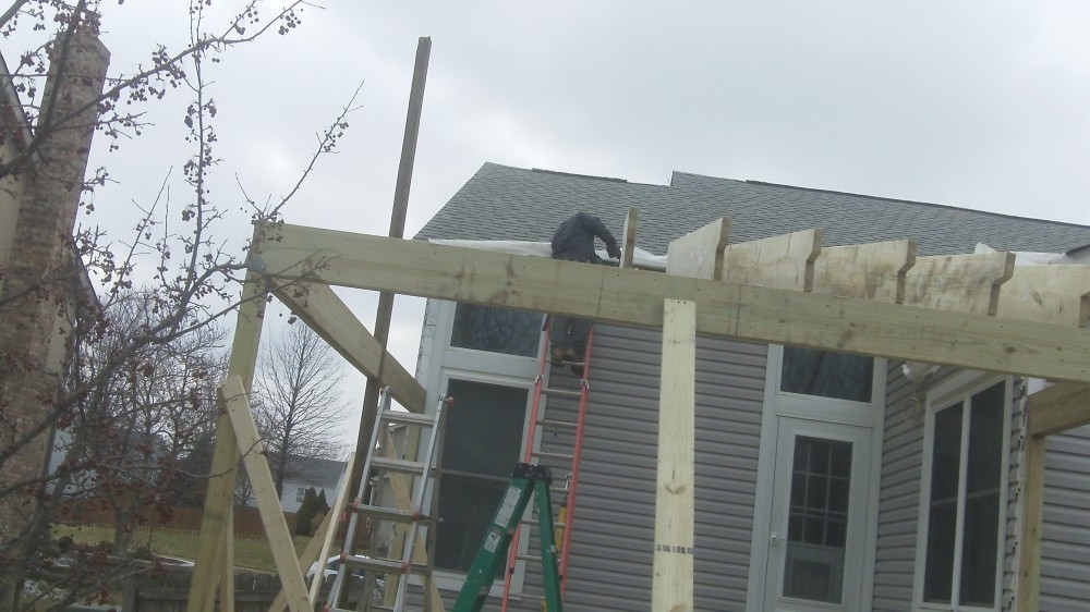 Photo By Ohio Exteriors. New Screened Porch