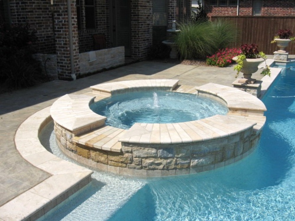 Photo By Gold Medal Pools & Outdoor Living. Spas
