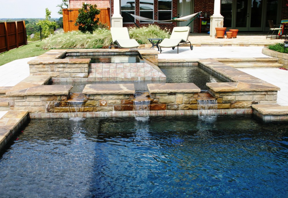 Photo By Gold Medal Pools & Outdoor Living. Spas