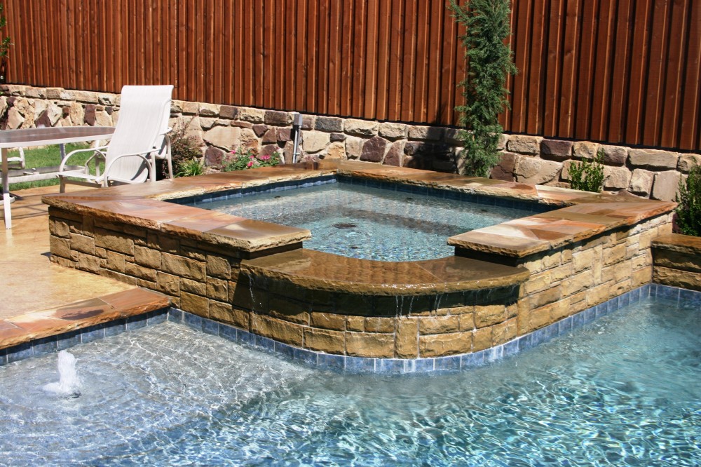 Photo By Gold Medal Pools & Outdoor Living. Spas