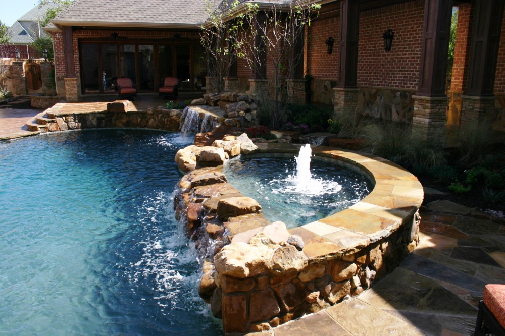 Photo By Gold Medal Pools & Outdoor Living. Spas