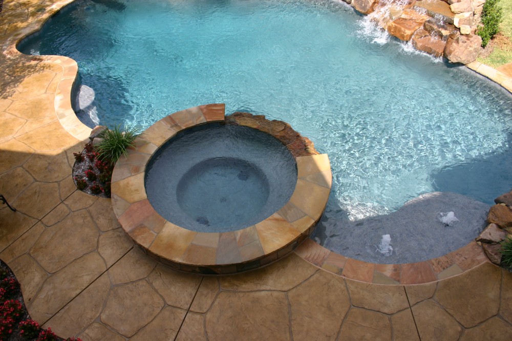 Photo By Gold Medal Pools & Outdoor Living. Spas