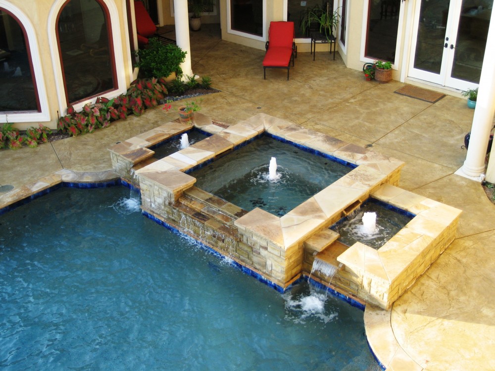 Photo By Gold Medal Pools & Outdoor Living. Spas