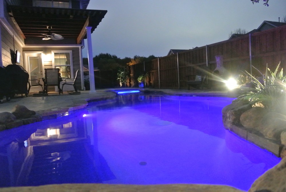 Photo By Gold Medal Pools & Outdoor Living. Pool Lights