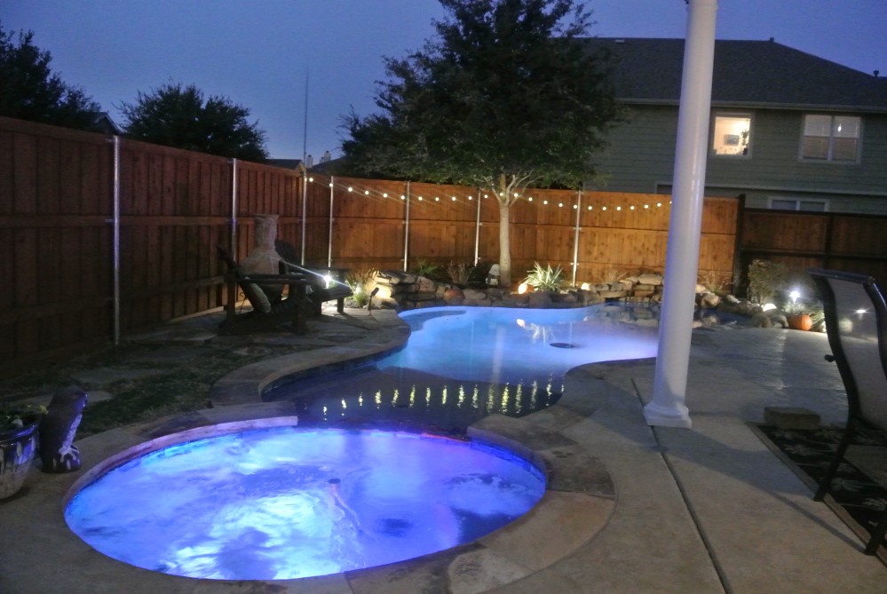 Photo By Gold Medal Pools & Outdoor Living. Pool Lights