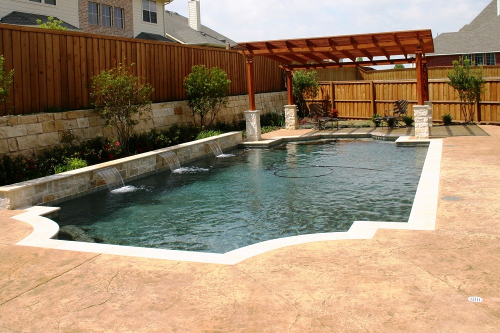 Photo By Gold Medal Pools & Outdoor Living. Straight Line Pools