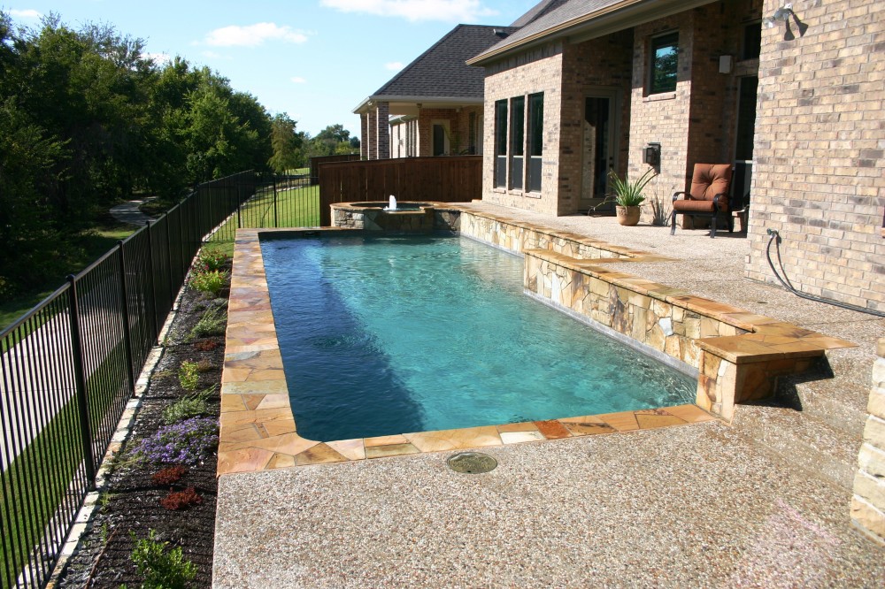 Photo By Gold Medal Pools & Outdoor Living. Straight Line Pools