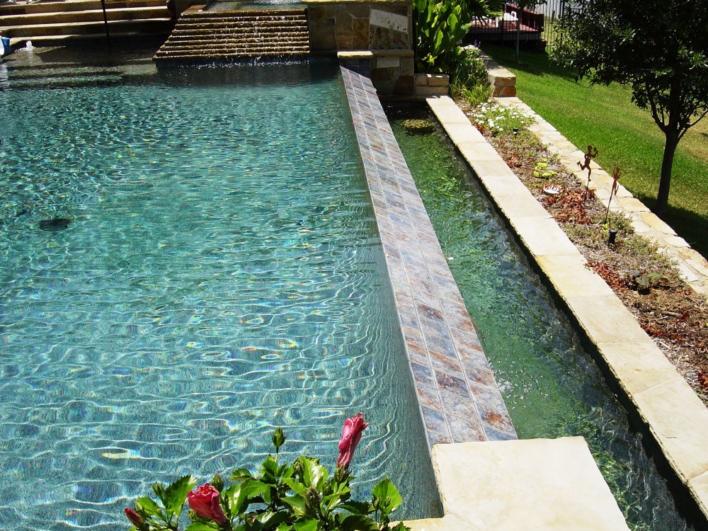 Photo By Gold Medal Pools & Outdoor Living. Water Features