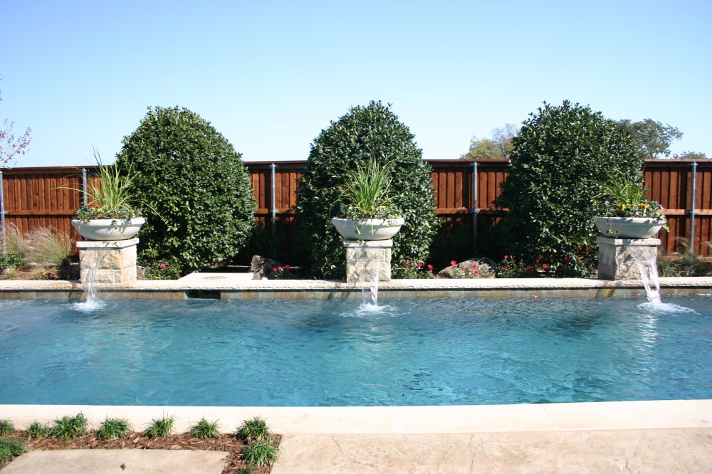 Photo By Gold Medal Pools & Outdoor Living. Water Features