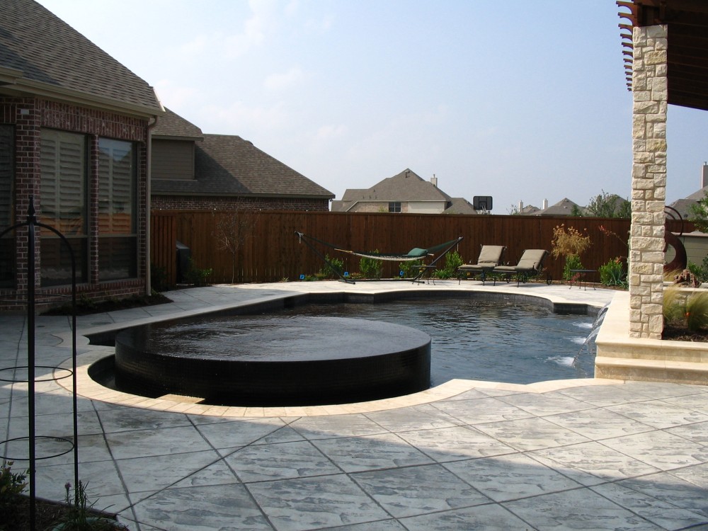 Photo By Gold Medal Pools & Outdoor Living. Water Features