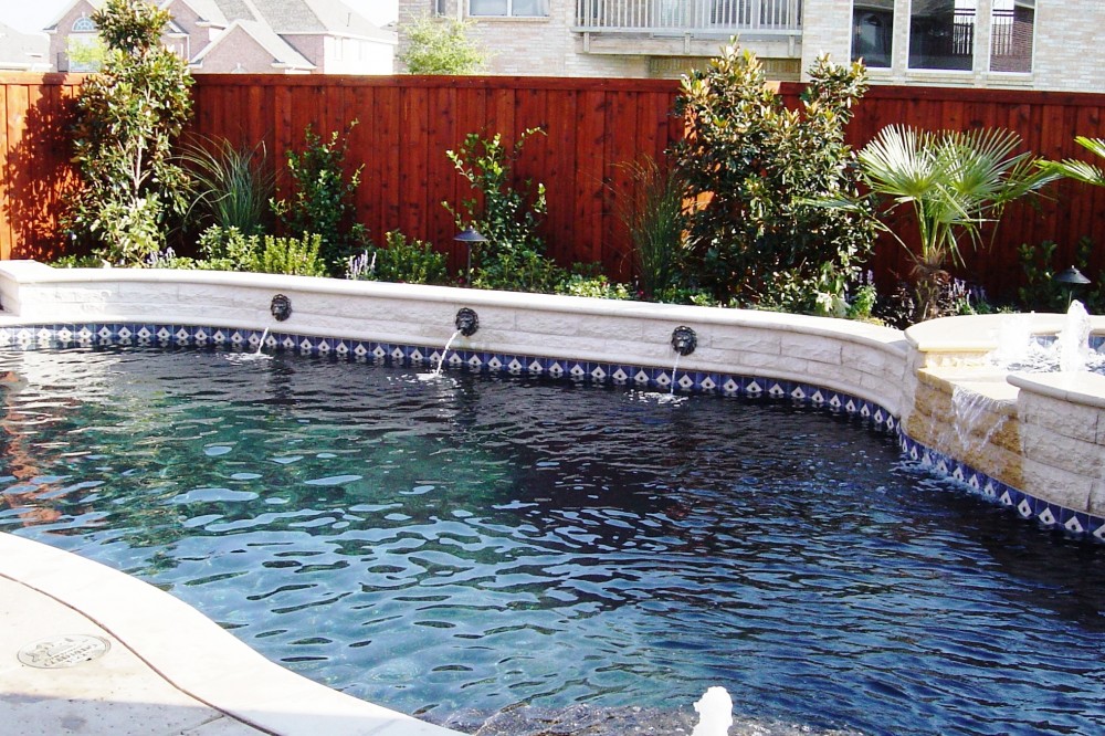 Photo By Gold Medal Pools & Outdoor Living. Water Features