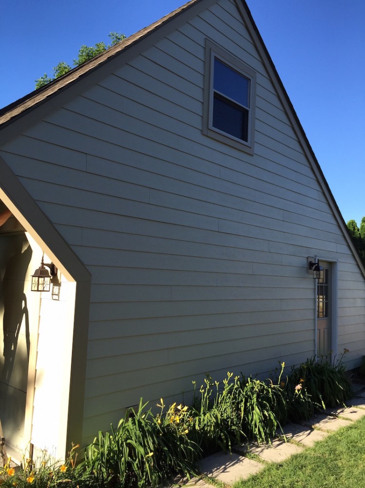 Photo By Ohio Exteriors. Garage With James Hardie Siding