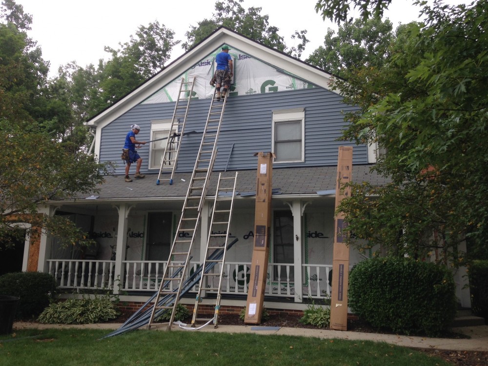 Photo By Ohio Exteriors. Alside Odyssey Siding In Worthington