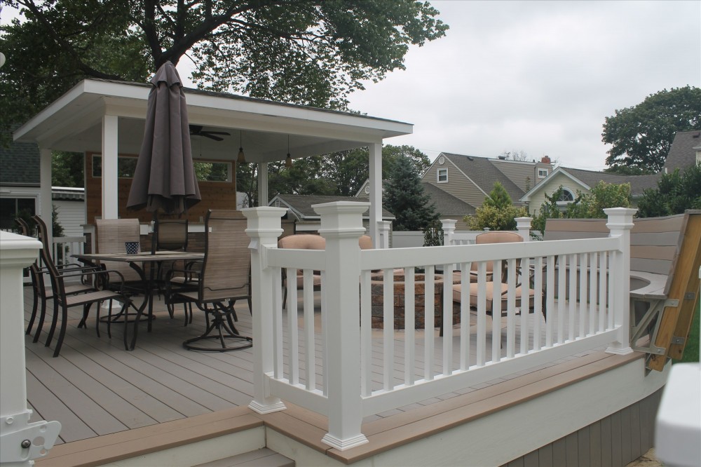 Photo By Double D Contractors, Inc.. Deck Massapequa Park