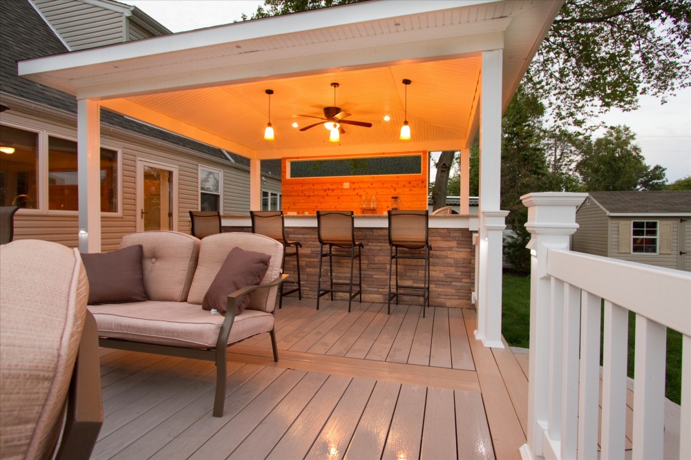 Photo By Double D Contractors, Inc.. Deck Massapequa Park