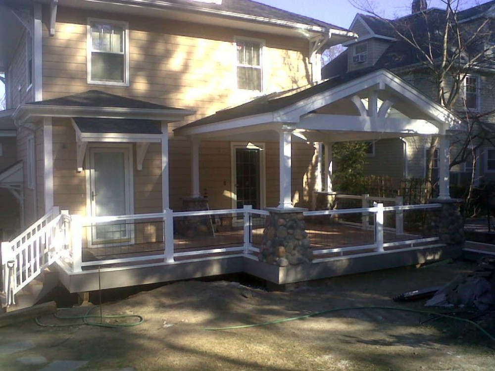 Photo By Double D Contractors, Inc.. Port Washington Deck