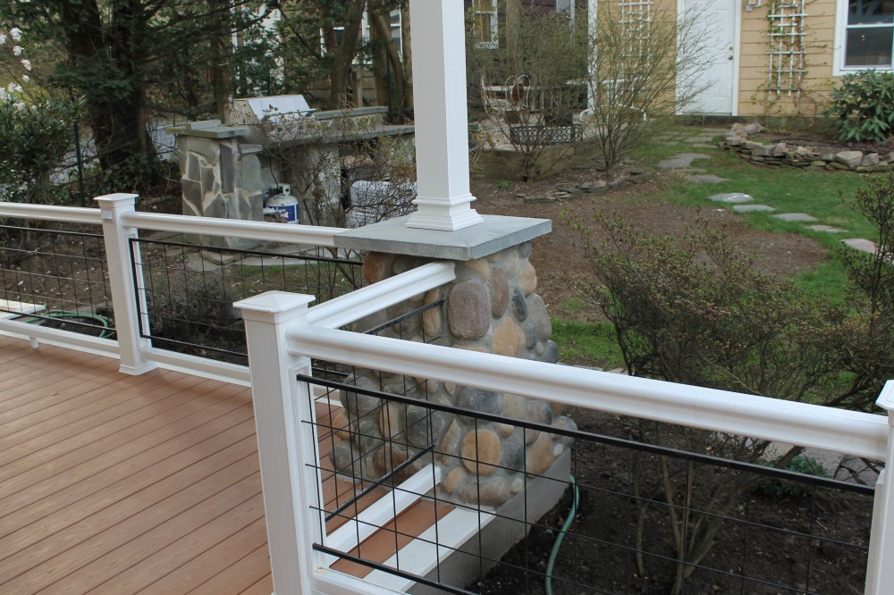 Photo By Double D Contractors, Inc.. Port Washington Deck