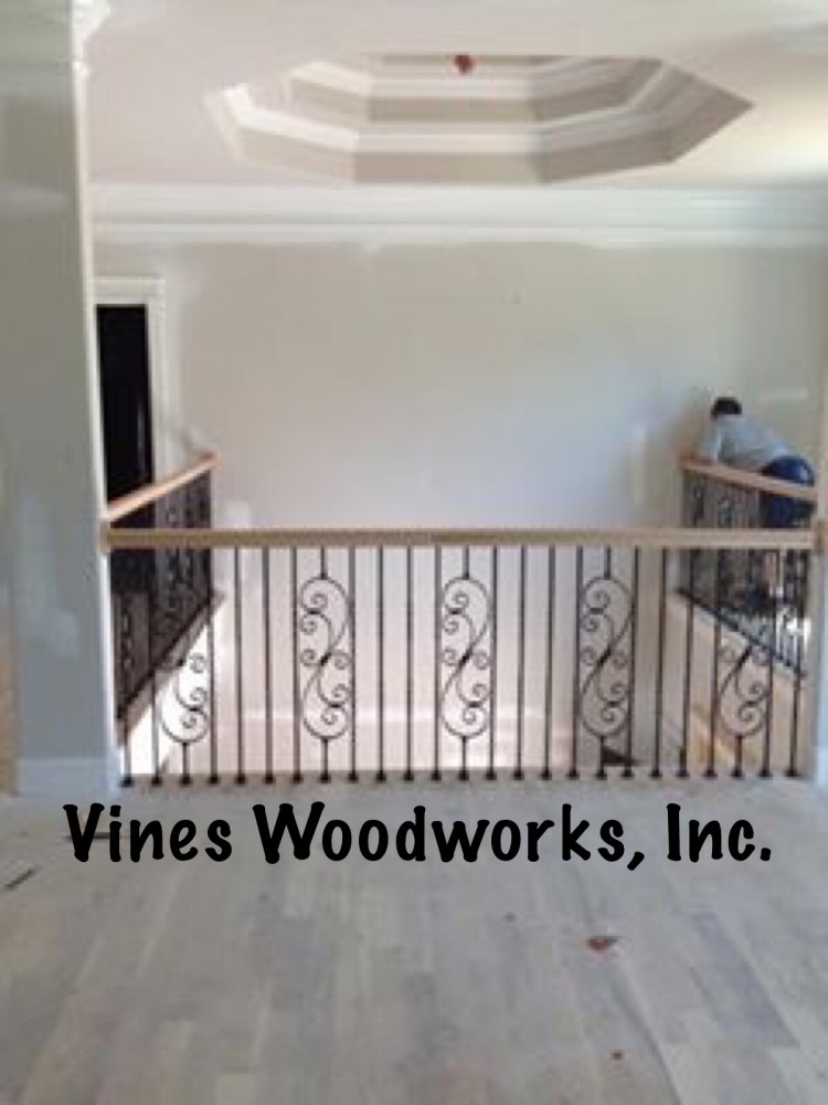 Photo By Vines Woodworks, Inc.. Custom Stairs