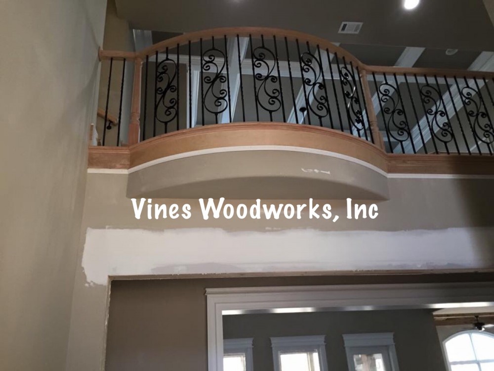 Photo By Vines Woodworks, Inc.. Custom Stairs