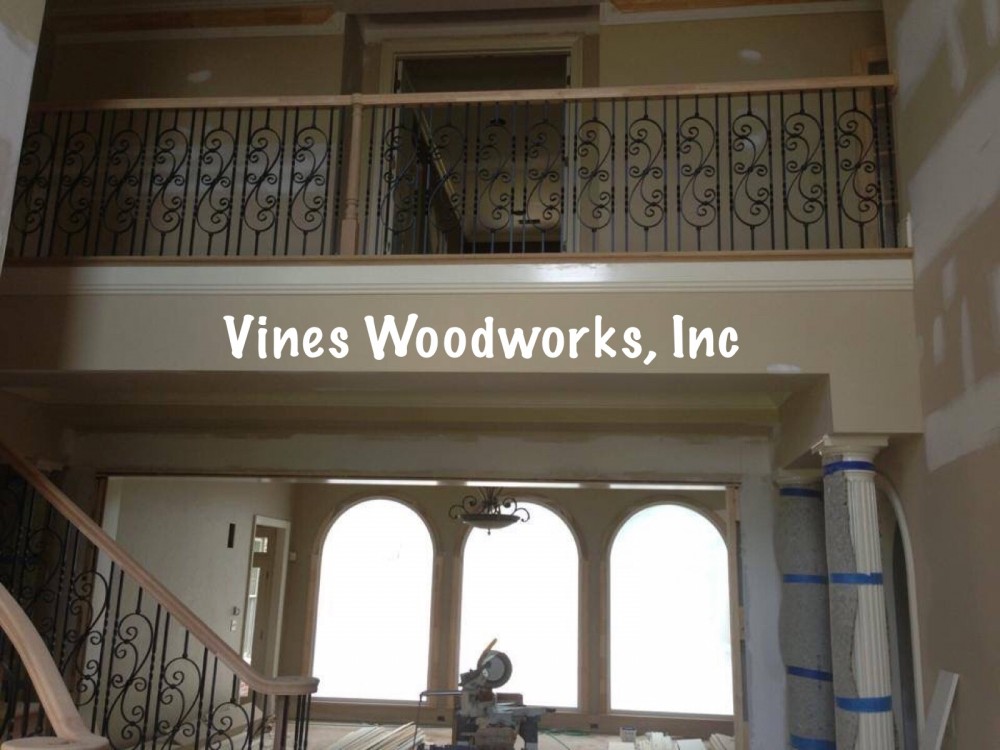 Photo By Vines Woodworks, Inc.. Custom Stairs