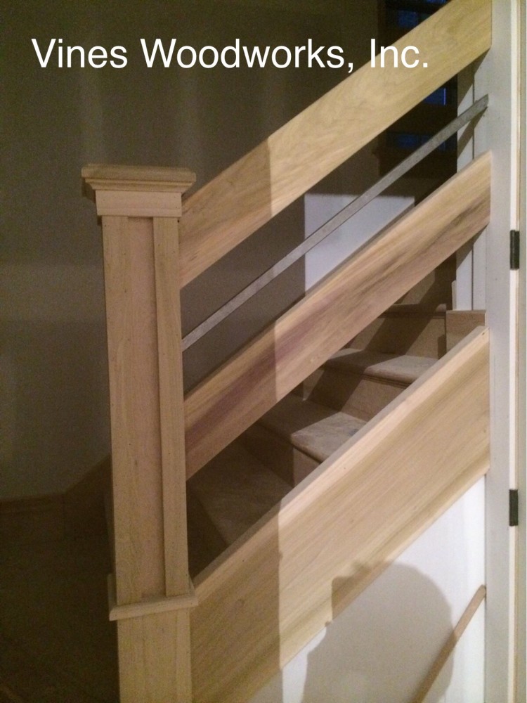 Photo By Vines Woodworks, Inc.. Custom Stairs